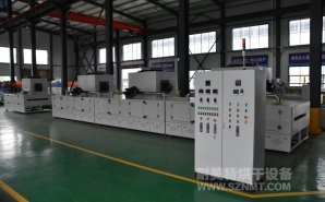 NMT-TZ-88纖維材料，先預(yù)熱再浸膠再固化預(yù)熱固化隧道爐(威海光威)